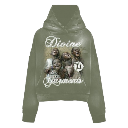 "KIDS AT WAR" JADED HOODIE