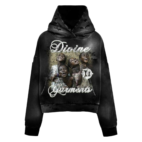 "KIDS AT WAR" ONYX HOODIE